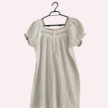 Load image into Gallery viewer, Lace Night Dress Small White