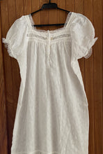 Load image into Gallery viewer, Lace Night Dress Small White