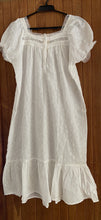 Load image into Gallery viewer, Lace Night Dress Small White