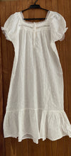 Load image into Gallery viewer, Lace Night Dress Small White
