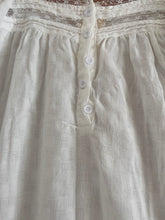 Load image into Gallery viewer, Lace Night Dress Small White