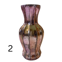 Load image into Gallery viewer, Rose Gold Mercury Glass Vases, buy shabby chic homewares at Vivre, Nelson, NZ