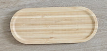 Load image into Gallery viewer, Bamboo Oval Snack & Appetizer Tray photo 4