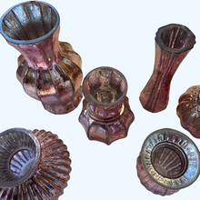 Load image into Gallery viewer, Rose Gold Mercury Glass Vases, buy shabby chic homewares at Vivre, Nelson, NZ