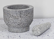 Load image into Gallery viewer, Granite Mortar & Pestle Grey
