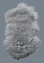 Load image into Gallery viewer, Tibetan Lamb Hide Grey (Single)