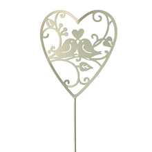 Load image into Gallery viewer, Love Birds Garden Stake
