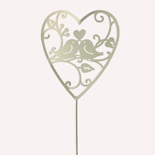 Load image into Gallery viewer, Love Birds Garden Stake
