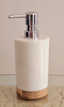 Load image into Gallery viewer, Marble Bathroom Bottle White