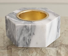 Load image into Gallery viewer, Marble Candle Holder Grey