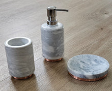 Load image into Gallery viewer, Marble Soap Box Grey