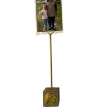 Load image into Gallery viewer, Gold Photo Clip Holder