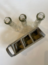 Load image into Gallery viewer, Three Vases in a Wooden Heart Tray, shabby chic home accessory at Vivre, Nelson, NZ