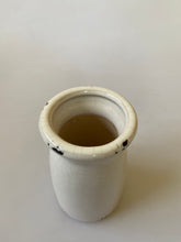 Load image into Gallery viewer, shabby chic country cottage styled milk bottle vase, buy now at Vivre, Nelson, NZ