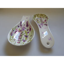 Load image into Gallery viewer, Lavender Spoon Rest Inspiration, gifts, presents, treats for you and your home, practical and pretty at Vivre, Nelson, NZ
