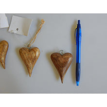 Load image into Gallery viewer, Mini tapered chunky wooden heart, buy now at Vivre, Nelson, NZ
