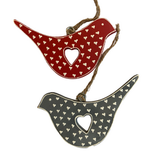 Load image into Gallery viewer, Hanging Bird with Hearts