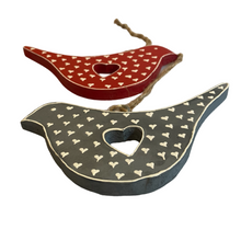 Load image into Gallery viewer, Hanging Bird with Hearts