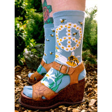 Load image into Gallery viewer, Give Bees a Chance Modsocks buy at Vivre, Nelson, NZ