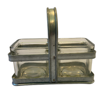 Load image into Gallery viewer, Square Vases in Metal Frame