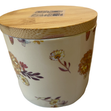 Load image into Gallery viewer, Floral Storage Pots Set of 2