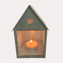 Load image into Gallery viewer, Tealight house buy now at Vivre, Nelson, NZ for all shabby chic lovers