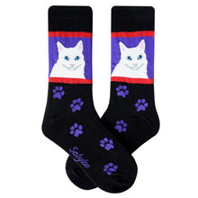 Load image into Gallery viewer, Cat and kitty lovers everywhere will love these fun funky socks, buy now at Vivre, Nelson, NZ