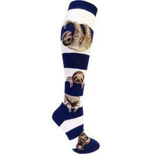 Load image into Gallery viewer, Sloth Knee High Socks