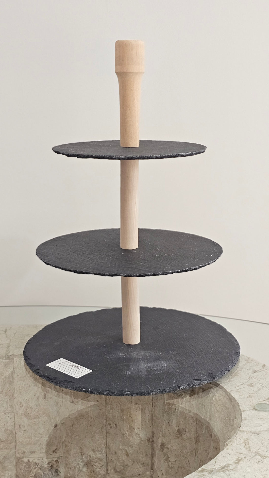 3 Layer Slate Cake Holder