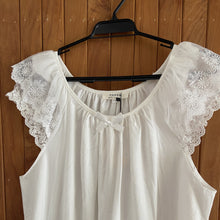 Load image into Gallery viewer, Lace Night Dress XL White
