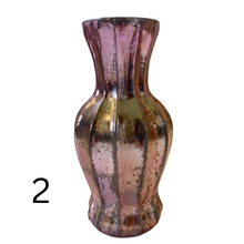 Load image into Gallery viewer, Rose Gold Mercury Glass Vases, buy shabby chic homewares at Vivre, Nelson, NZ
