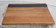 Load image into Gallery viewer, Acacia Wood Cutting &amp; Serving Board with Slate Inlay Image
