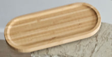 Load image into Gallery viewer, Bamboo Oval Snack &amp; Appetizer Tray photo 3
