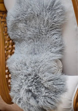 Load image into Gallery viewer, Tibetan Lamb Hide Grey (Available in Double and Single)
