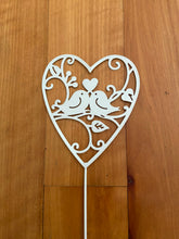 Load image into Gallery viewer, Love Birds Garden Stake
