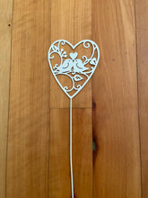 Load image into Gallery viewer, Love Birds Garden Stake

