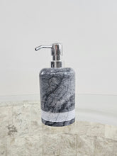 Load image into Gallery viewer, Marble Bathroom Bottle Black
