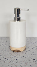 Load image into Gallery viewer, Marble Bathroom Bottle White

