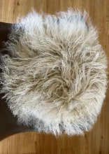 Load image into Gallery viewer, Tibetan Lamb Seat Cover Oatmeal
