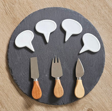 Load image into Gallery viewer, Slate Cheese Set
