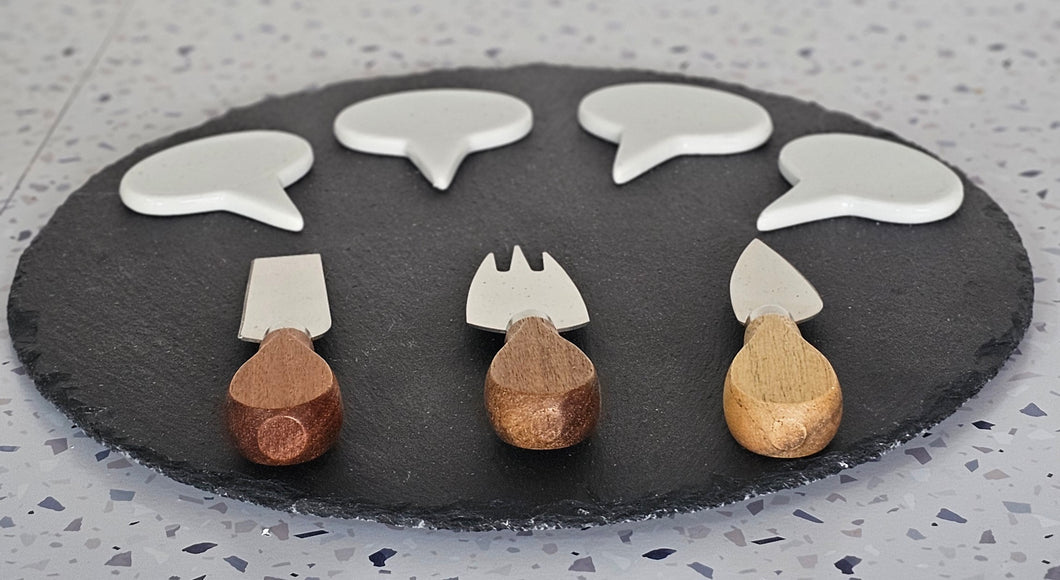 Slate Cheese Set