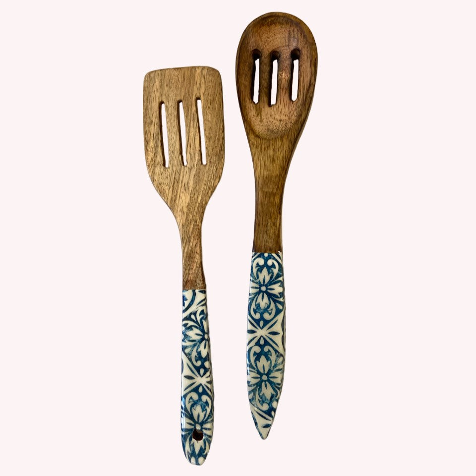 Spoon and spatula set buy now at Vivre, Nelson, NZ