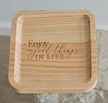 Load image into Gallery viewer, photo 1 of Engraved Wooden Tray
