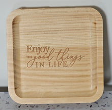 Load image into Gallery viewer, photo 2 of Engraved Wooden Tray
