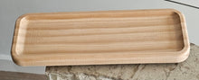 Load image into Gallery viewer, Natural Wooden Rectangular Tray – Modern Minimalist Organizer
