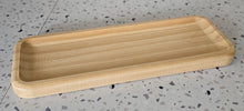 Load image into Gallery viewer, Natural Wooden Rectangular Tray – Modern Minimalist Organizer
