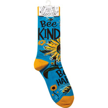 Load image into Gallery viewer, Fun funky socks, knee high and crew, for when you want socks with attitude, buy now at Vivre, Nelson, NZ. Great practical and attractive gift idea.
