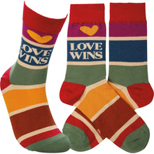 Load image into Gallery viewer, Fun funky socks, knee high and crew, for when you want socks with attitude, buy now at Vivre, Nelson, NZ. Great practical and attractive gift idea.
