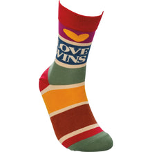 Load image into Gallery viewer, Fun funky socks, knee high and crew, for when you want socks with attitude, buy now at Vivre, Nelson, NZ. Great practical and attractive gift idea.
