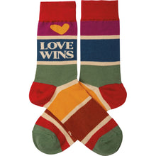 Load image into Gallery viewer, Fun funky socks, knee high and crew, for when you want socks with attitude, buy now at Vivre, Nelson, NZ. Great practical and attractive gift idea.
